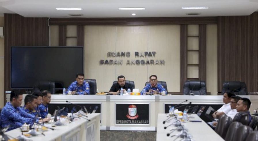 Rapat Banggar DPRD Makassar.