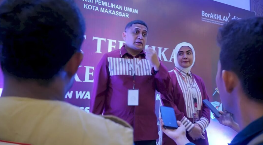 Munafri Arifuddin dan Aliyah Mustika Ilham.