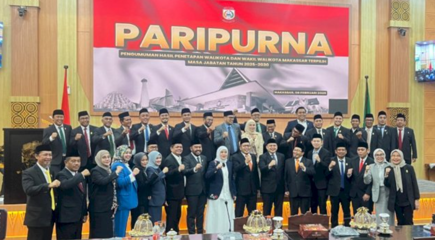 DPRD Makassar Resmi Umumkan Appi-Aliyah Sebagai Wali Kota dan Wakil Wali Kota Makassar Terpilih