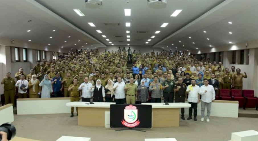 Rakor Pemkot makassar, Pimpinan DPRD Hadiri Pertemuan dengan Wali kota dan Wawali Terpilih