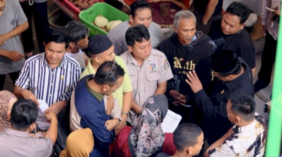 Komisi B DPRD Makassar Gelar Sidak ke Pasar Sawah, Desak Perumda Segera Realisasikan CCTV dan Kanopi