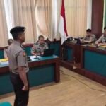 Situasi ruang sidang kode etik di Polda Sulawesi Selatan.